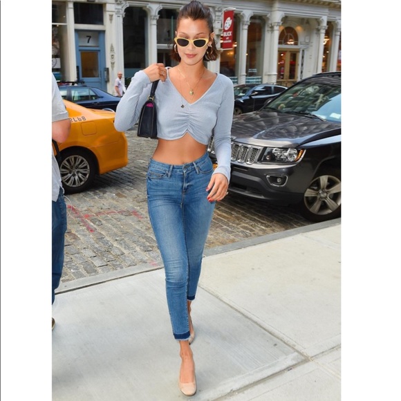 Good American Denim - Good American Good Legs High Rise Split Hem Jeans